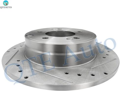 PM Auto Rear 284mm Drilled Slotted Disc Brake Rotors Replacement For 2012-2020 Kia Optima in Saudi Arabia