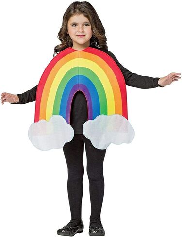 Child's Rainbow Costume in Saudi Arabia