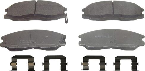 Wagner QS ZD864 Disc Brake Pad Set, Chamfered Edges for Smooth, Quiet Stops, Fits 2001–2006 Hyundai Santa Fe in Saudi Arabia