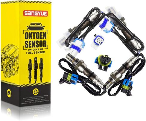 4X Oxygen O2 Sensor for 2003 2004 2005 2006 GMC Yukon Yukon XL 1500 6.0L Upstream + Downstream in Saudi Arabia