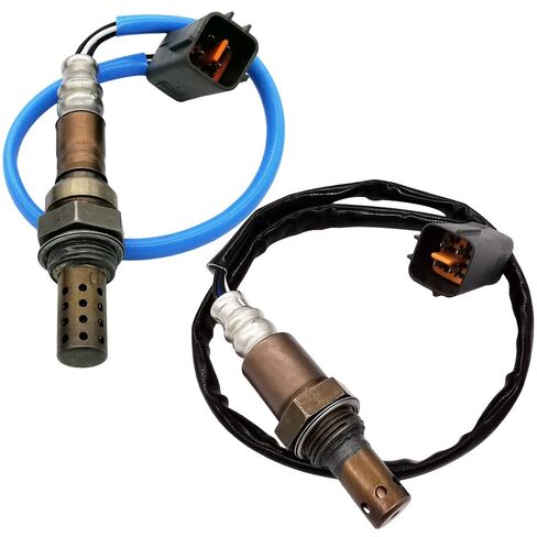 2Pcs 234-9102 234-4349 Upstream Air Fuel Ratio Downstream Oxygen O2 Sensor Replacement for Mazda RX-8 R2 1.3L 2004 2005 2006 2007 2008 N3H2188G1B N3H3188G1A 13772 in Saudi Arabia