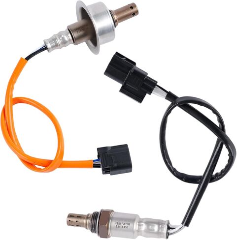 2Pcs O2 Oxygen Sensor 234-9124 234-4350 Upstream Downstream Compatible with Honda Civic 2006-2015 DX EX LX GX EX-L LX-S HF SE 1.8L L4 1799cc, Replace # 234-9124 234-4350, 36531-RNA-J01 36532-RNA-A01 in Saudi Arabia