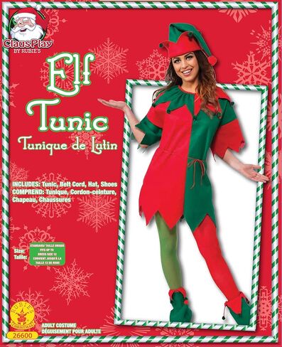 Rubie's Costume Co Adult Elf Costume 4-Piece Set in Saudi Arabia
