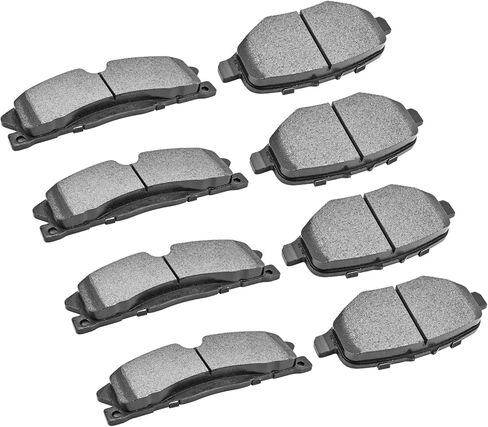 Front Rear Brake Pads for 2013-2019 Ford Explorer/Flex/Taurus/Police Interceptor Sedan, for 13-18 Police Interceptor Utlity, for 14-18 SpecialService Police Sedan, for 2013-2016 Lincoln MKS/MKT in Kuwait