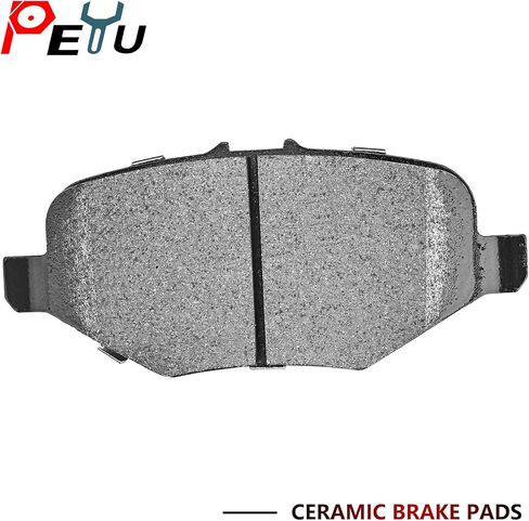 Front Rear Brake Pads for 2013-2019 Ford Explorer/Flex/Taurus/Police Interceptor Sedan, for 13-18 Police Interceptor Utlity, for 14-18 SpecialService Police Sedan, for 2013-2016 Lincoln MKS/MKT in Kuwait