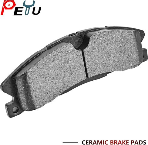 Front Rear Brake Pads for 2013-2019 Ford Explorer/Flex/Taurus/Police Interceptor Sedan, for 13-18 Police Interceptor Utlity, for 14-18 SpecialService Police Sedan, for 2013-2016 Lincoln MKS/MKT in Kuwait