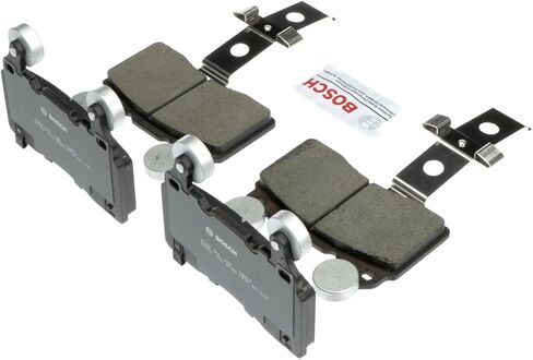 BOSCH BC1474 QuietCast Premium Ceramic Disc Brake Pad Set - Compatible with Select Cadillac CT6, CTS, ELR, XTS; Chevrolet Camaro, Corvette, SS; Tesla Model S; FRONT in Saudi Arabia