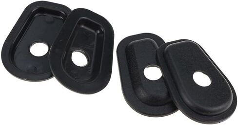Black Motorcycle Turn Signal Indicator Spacer Adapter Compatible with Z650 Z900 Z1000 Z 250 300 800 S SX ER 6N 6F NINJA 250 300 400 650r 1000 Versys 300X 650 1000 in Saudi Arabia