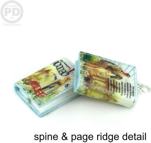 Romeo and Juliet William Shakespeare Clay Mini Book Expandable Stainless Steel Bangle Bracelet in Kuwait