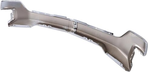 المصد الأمامي من الفولاذ الكروم لسيارة 2019 2020 2021 2022 تشيفي سيلفرادو 1500 LT LTZ مع فتحات مستشعر مساعد الوقوف GM1002874 (يأتي في قطعتين) in Kuwait