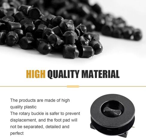 4PCS Car Carpet Fixing Clips, Double Layer Plastic Floor Mat Fastener Clip; Anti-Slip Auto Floor Mat Clips, Twist Lock Hook Car Carpet Fasteners, Universal for Most Cars Trucks SUVs in Kuwait