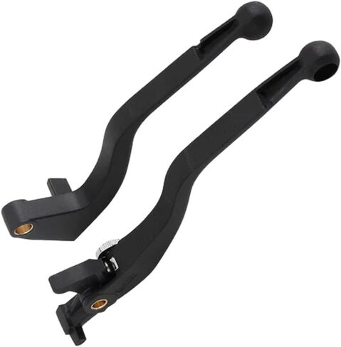 Riloer Brake and Clutch Lever Set, Motorcycle Parts, Motorcycle Clutch and Brake Levers, Compatible with Triumph Trident 660 2021-2023, Black 2PCS in Saudi Arabia