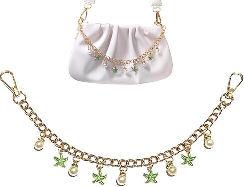 Sea Star Shell Bag Charms for Handbags, Purse Charms,Bag Charm Chain,Purse Keychain, keychains for women in Saudi Arabia