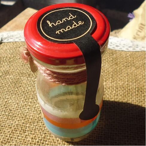 Custom Stickers Personalization Custom Seal Label Sticker for Cake Packaging Baking DIY Gift Box Stickers Waterproof Vinyl Sticker in Kuwait