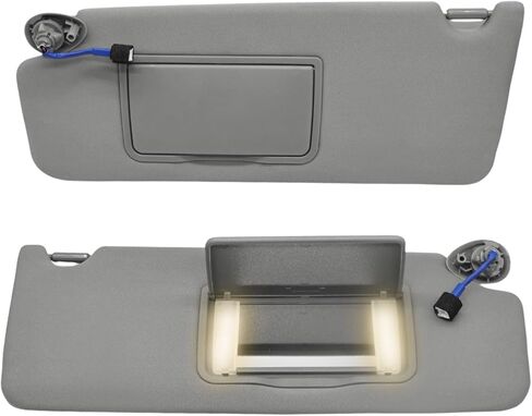 Pair Sun Visors Driver&Passenger Side Compatible with Pilot 2016-2022 Ridgeline 2018-2020 Left Right Gray 83280-TG7-A12ZB 83230-TG7-A12ZB in Saudi Arabia