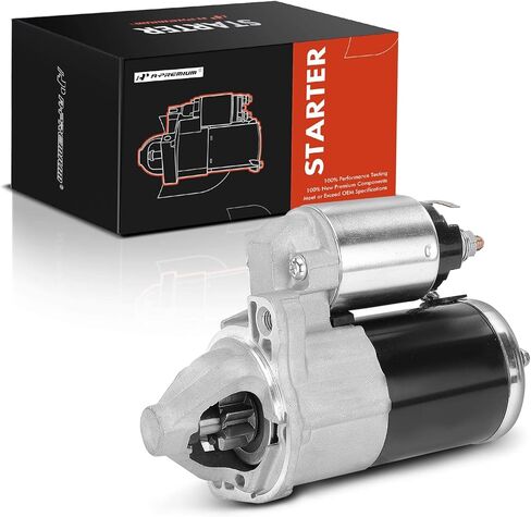 محرك A-Premium Starter متوافق مع Mitsubishi Outlander 2007 2008 2009، V6 3.0L، 12V 1.4KW 8 أسنان في اتجاه عقارب الساعة، استبدال # 1810A096 in Saudi Arabia