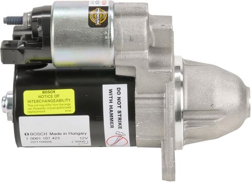 BOSCH SR0492X 100% Remanufactured Starter - Compatible With Select BMW 128i, 135i, 323i, 325i, 328i, 330i, 335i, 335is, 525i, 528i, 528i, 530i, 535i, 740i, 740Li, X3, X5, X6, Z4 (xi, xDrive, GT) in Saudi Arabia