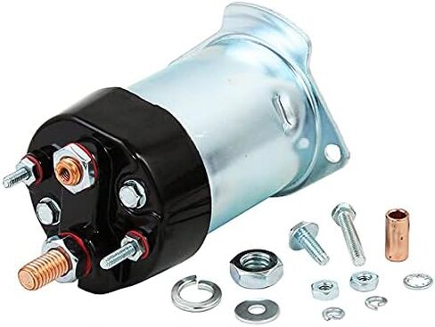 RAREELECTRICAL New Starter Solenoid Compatible With Massey Ferguson Tractor Mf-2200 Mf-175 Mf-180 Mf-255 347198 in Saudi Arabia