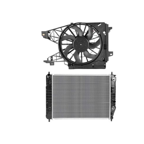 Replacement Parts for 2X Radiator&Cooling Fan Assembly Kit for Cadillac XLR 2005-2009 V8 4.4L 4.6L Mod-A58PP-25042 in Saudi Arabia
