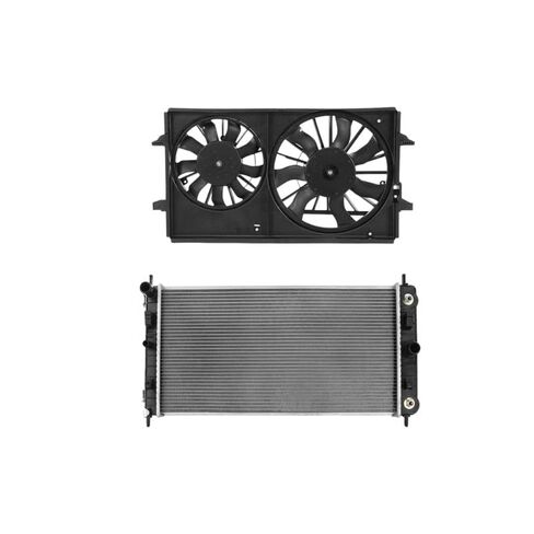 Replacement Parts for Radiator&Cooling Fan Assembly Kit for Chevrolet Malibu 04-06 Pontiac G6 05-06 Mod-A58PP-25116 in Saudi Arabia