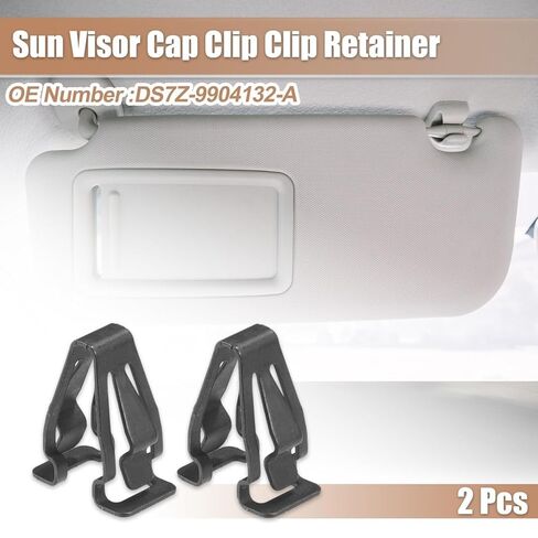 4PCS Sun Visor Clip Retainer for Ford Mustang Edge Fusion for Lincoln MKX MKZ DS7Z-9904132-A DS7Z9904132A 9904132 in Kuwait