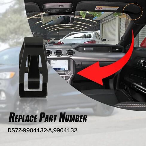 4PCS Sun Visor Clip Retainer for Ford Mustang Edge Fusion for Lincoln MKX MKZ DS7Z-9904132-A DS7Z9904132A 9904132 in Kuwait
