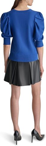 DKNY Women's Workwear V Neck Knit Sweater in Saudi Arabia