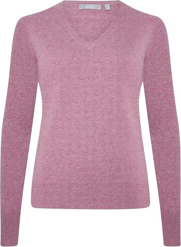 100% Pure Cashmere V-Neck Women's Sweater in Kuwait