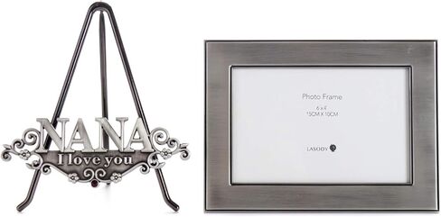 LASODY Nana I Love You Stand إطار الصورة - حامل إطار الصورة، حامل عرض الحامل، هدايا عيد الأم in Kuwait