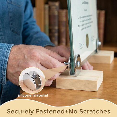 8 قطع خشبية حامل عرض زجاجي قابل للتعديل لفن الزجاج، بلاط السيراميك الملون، اللوحات، الصور والمقتنيات للمكتب، المعارض التجارية، ديكور المنزل والمعارض in Kuwait