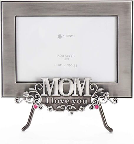 حامل إطار الصورة I Love You Mother من LASODY، حامل عرض الحامل، هدية عيد الأم in Kuwait