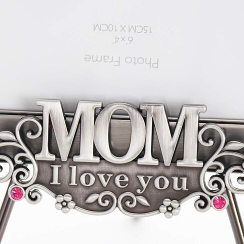 حامل إطار الصورة I Love You Mother من LASODY، حامل عرض الحامل، هدية عيد الأم in Kuwait