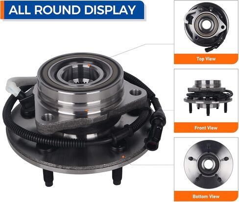PAROD Pair 515010 4WD Front Wheel Hub & Bearing Assembly Fit for Ford F-150 1997 1998 1999 2000 ;4-Wheel ABS in Saudi Arabia