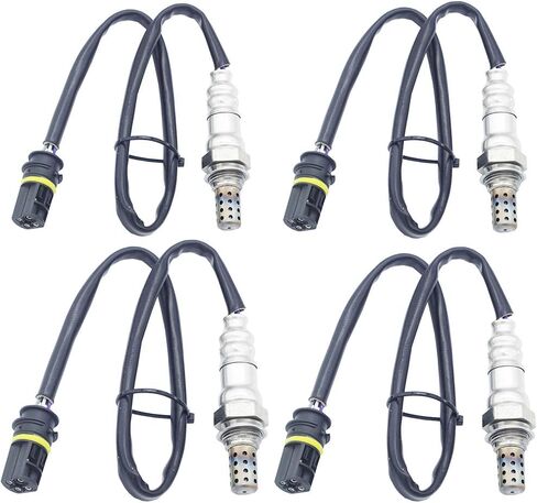 4PCS Oxygen O2 Sensor 1 & 2 for 2001-2005 Mercedes-Benz S430 S500 S55 AMG 4.3L 5.0L 5.5L Upstream + Downstream in Saudi Arabia