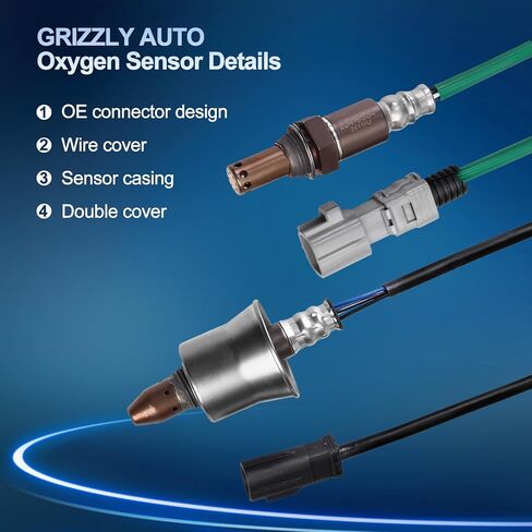 O2 Oxygen Sensor Upstream and Downstream for Toyota Camry LE SE XLE XSE 2018-2020, Avalon Limited XLE XSE 2019-2021, for Lexus ES300h 2019-2020 2.5L, O2 Sensor Replace 234-9304 234-9307 2Pcs in Saudi Arabia
