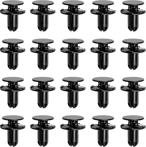 20PCS Fender Liner Push-Type Retainer Clip Fastener, Bumper Cover Clip, Engine Under Cover Retainer Compatible with Accent Azera Equus Elantra Genesis, Replaces OEM#86595-2T500, 1420608250B in Kuwait