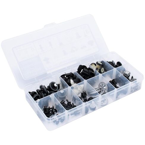 OAUTOO 130pcs fits Volkswagen Tiguan 2009-2017, Tiguan Limited 2017-2018 Body Interior and Exterior Retainer Fastener Clip Assortment Door Trim Panel Clips Bumper Fender Liner Screw with Nut Kit in Saudi Arabia