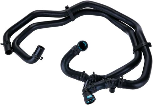 مجموعة خرطوم سخان HVAC - خرطوم تبريد المشعاعات لسيارة Land Rover LR3 - Gas 2005-2009 - يستبدل PCH501094 | المطاط الأسود in Saudi Arabia