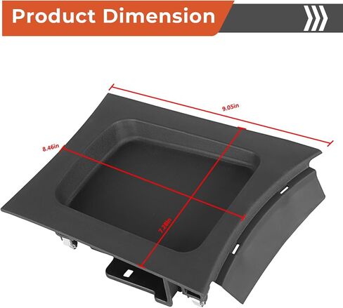 استبدال إطار علبة وحدة التحكم باللون الأسود من labwork لـ 2011-2017 1RN52AAAAC in Kuwait