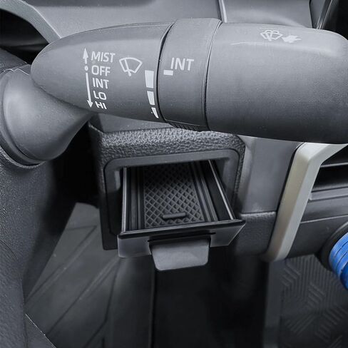 صينية تنظيم وحدة التحكم المركزية من RUNROAD متوافقة مع 2024-2026 Toyota Tacoma 4-Door/ 2025 2026 4Runner، صينية درج وحدة التحكم فتحة تهوية لسائقي Tacoma 4Runner (ليس لبابين) in Saudi Arabia