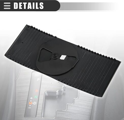 غطاء منزلق لوحدة التحكم المركزية Motoforti، غطاء مقبض ناقل الحركة، لسيارة Lexus IS250 IS350 2005، بلاستيك، 35975-53020، أسود، مجموعة واحدة in Kuwait