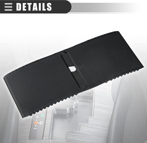 غطاء منزلق لوحدة التحكم المركزية Motoforti، غطاء مقبض ناقل الحركة، لسيارة Lexus IS250 IS350 2005، بلاستيك، 35975-53020، أسود، مجموعة واحدة in Kuwait