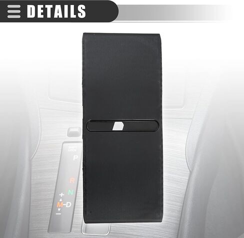 غطاء منزلق لوحدة التحكم المركزية Motoforti، غطاء مقبض ناقل الحركة، لسيارة Lexus IS250 IS350 2005، بلاستيك، 35975-53020، أسود، مجموعة واحدة in Kuwait