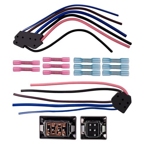 Car Power Window Switch Kit Compatible with 1980s GM Chevy Truck C10, for Driver and Passenger Door,Fits 1981-1988 Buick Regal,1981-1986 Chevrolet C10 C30 K10 K20 in Saudi Arabia