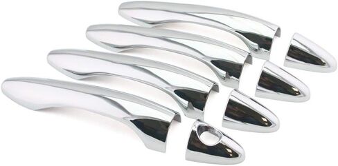 7012 Triple Chrome Plated ABS 4 Door Handle Cover for 2011-2015 KIA Optima K5 Sedan in Kuwait