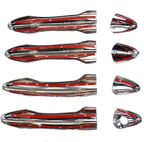 7012 Triple Chrome Plated ABS 4 Door Handle Cover for 2011-2015 KIA Optima K5 Sedan in Kuwait