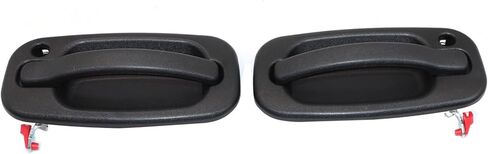2 Pcs Front Outside Door Handles 15034985 15034986 19356468 19356471 Compatible with Chevrolet Silverado 1996-2007 Compatible with Cadillac Escalade 2002-2006 in Kuwait