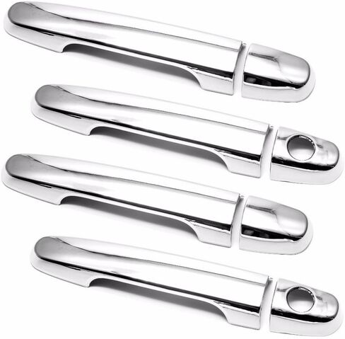 Ultra Chrome Door Handle Cover for 2007-2011 Toyota Yaris 3door Hatchback in Kuwait
