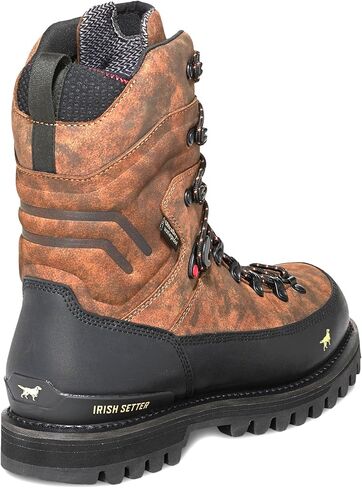 Irish Setter, Elk Tracker XD, Men’s, 10", Waterproof, Hunting Boot, Field Camo (P), 14 D (Medium) in Kuwait