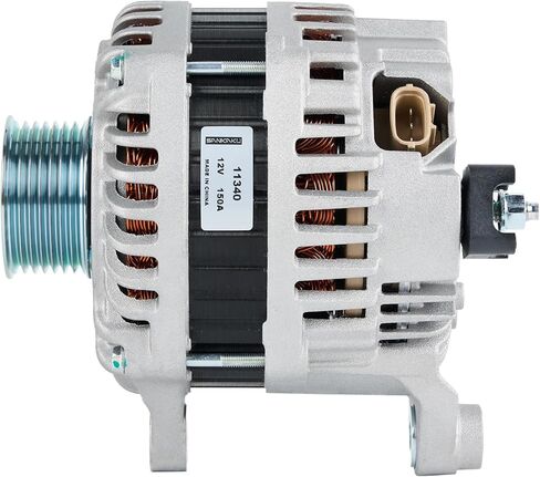 SANKAKU Alternator Fits for Infiniti G35 2007-2008 / M35 2009-2011 / EX35 2008-2010 / FX35 2009-2010, for Nissan 350Z 2007-2009, V6 3.5L, Replace A003TJ1991 23100-JK01A 11340, 150Amp 7-Groove Pulley in Saudi Arabia